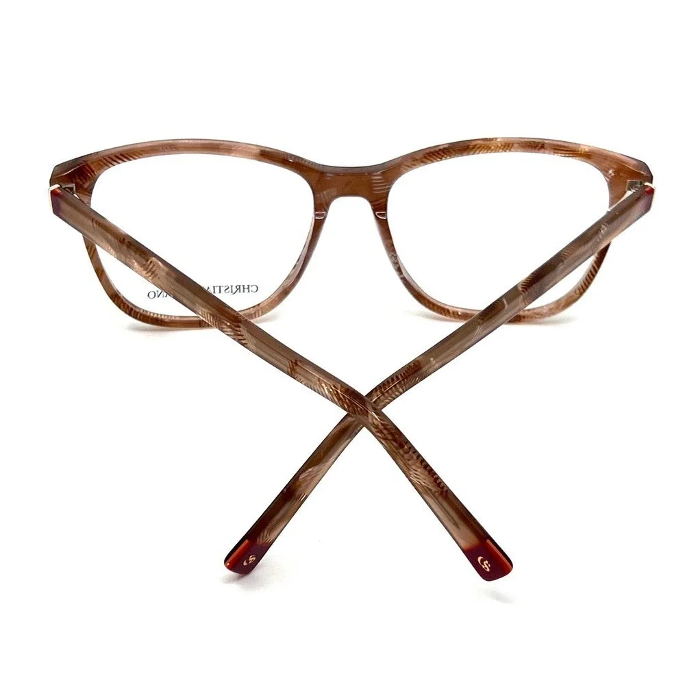 NEW!!! CHRISTIAN SIRIANO Eye Frames AMBER PNKMB